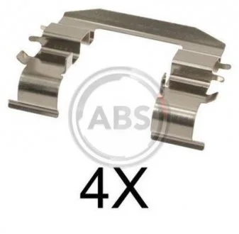 Тормозные колодки (монтажный набор) A.B.S. 1708Q