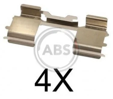 Комплектующие, колодки дискового тормоза A.B.S. 1726Q