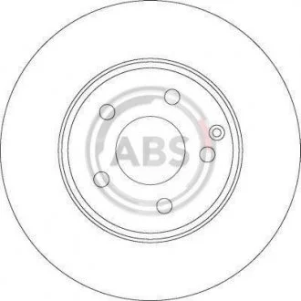 Тормозной диск A.B.S. A.B.S. 17403
