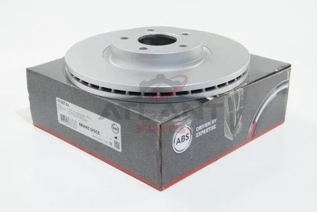 Тормозной диск перед. C30/C70/C-Max/Focus/Freelander (03-21) A.B.S. 17587