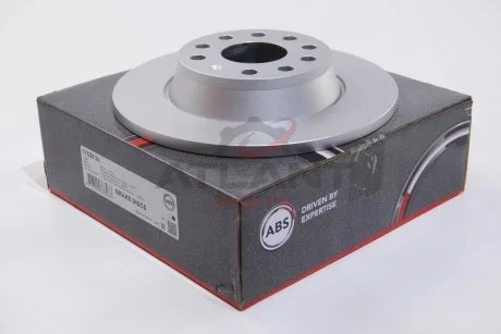 Тормозной диск зад. A3/Golf/Jetta/Octavia/Passat/Q3/Superb/Tiguan 03- A.B.S. 17628