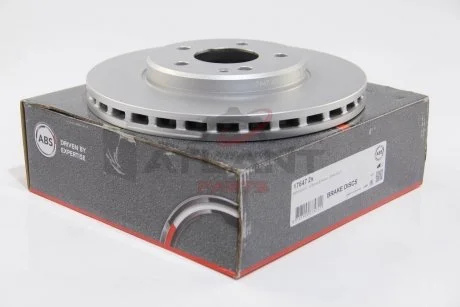 Тормозной диск перед. W169/W245 (04-12) A.B.S. 17647