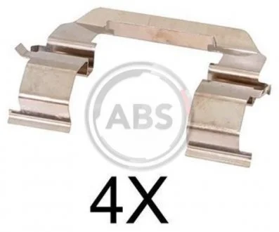 Тормозные колодки (монтажный набор) A.B.S. 1776Q