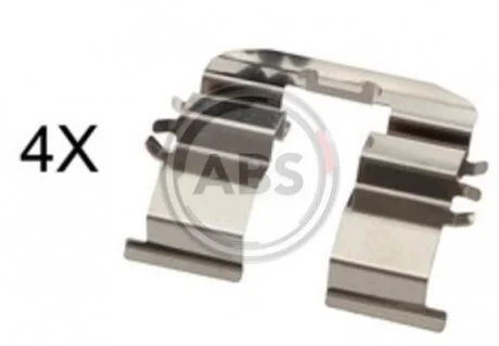 Гальмівні колодки (монтажний набір) A.B.S. 1814Q