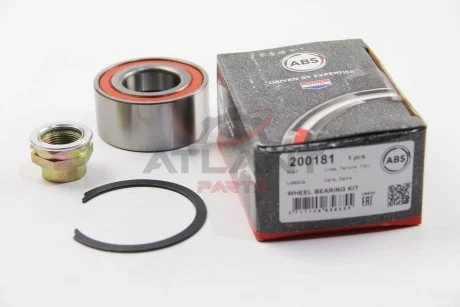 Набор колесных подшипников ступицы. A.B.S. A.B.S. 200181