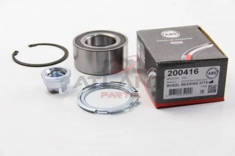 Набор колесных подшипников ступицы. A.B.S. 200416