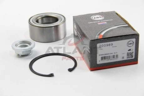 Фото набір підшипника маточини колеса A.B.S. A.B.S. 200989 Набір підшипника маточини колеса A.B.S. A.B.S. 200989