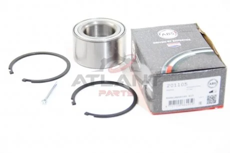 Набор колесных подшипников ступицы. A.B.S. 201105