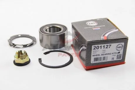 Фото підшипник ступиці колеса (набір) A.B.S. 201127 Підшипник ступиці колеса (набір) A.B.S. 201127