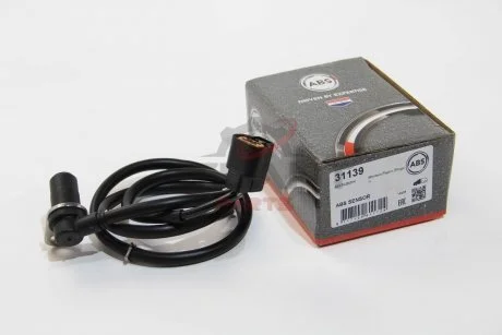 Фото датчик ABS пер. Pajero/Shogun 00-07 A.B.S. 31139 Датчик ABS пер. Pajero/Shogun 00-07 A.B.S. 31139