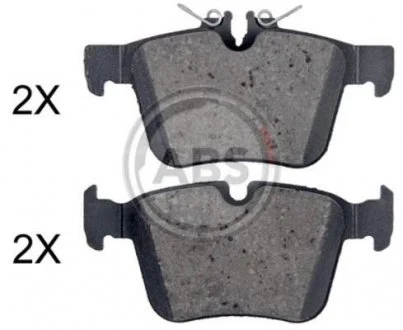 Тормозные колодки дисковые A.B.S. A.B.S. 35073