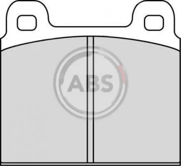 Гальмівні колодки, дискове гальмо (набір) A.B.S. 360251