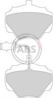 Гальмівні колодки, дискове гальмо (набір) A.B.S. 361251