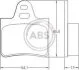 Тормозные колодки, дисковый тормоз (набор) A.B.S. 36129 (фото 1)