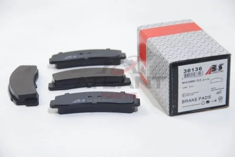Колодки тормозные перед. Niva (76-21) A.B.S. 36136