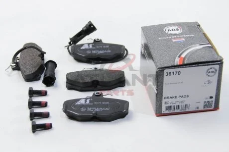 Колодки тормозные задние. Scorpio/Escort/Granada/Sierra 82-01 A.B.S. 36170