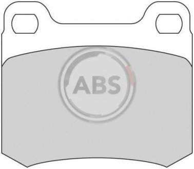 Гальмівні колодки, дискове гальмо (набір) A.B.S. 364981