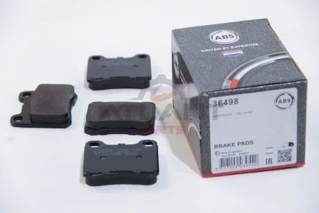 Тормозные колодки, дисковый тормоз (набор) A.B.S. 36498