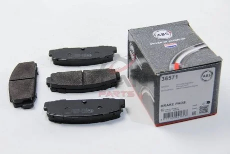 Тормозные колодки, дисковый тормоз (набор) A.B.S. A.B.S. 36571