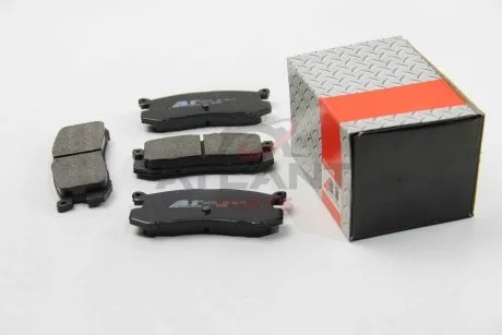 Тормозные колодки, дисковый тормоз (набор) A.B.S. 36672