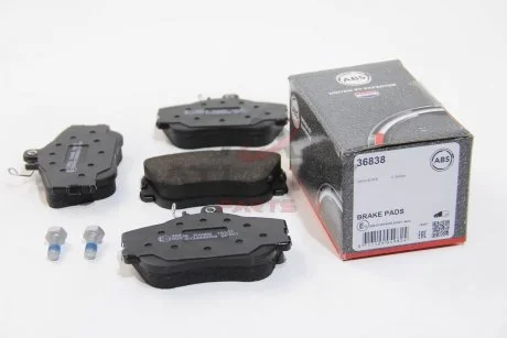 Тормозные колодки перед. C180-280 W202 93-00 (Lucas) A.B.S. 36838