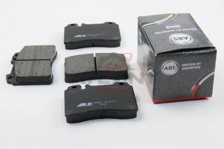 Фото гальмівні колодки перед. MB W124/W201 89-03 (ATE) A.B.S. 36904 Гальмівні колодки перед. MB W124/W201 89-03 (ATE) A.B.S. 36904