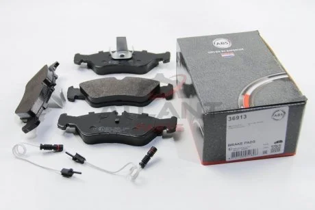 Тормозные колодки, дисковый тормоз (набор) A.B.S. 36913