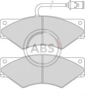 Тормозные колодки, дисковый тормоз (набор) A.B.S. A.B.S. 36931