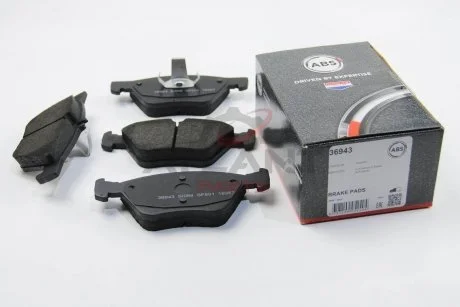 Фото гальмівні колодки перед W202/210 (ATE)/211 4Matic A.B.S. 36943 Гальмівні колодки перед W202/210 (ATE)/211 4Matic A.B.S. 36943