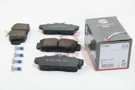 Тормозные колодки, дисковый тормоз (набор) A.B.S. A.B.S. 37046