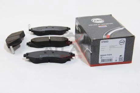 Тормозные колодки перед Astra/Lacetti/Lanos/Nubira 1.6/2.0/2.5 A.B.S. 37053