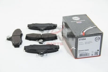 Комплект тормозных колодок, дисковый тормоз A.B.S. 37054