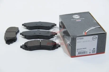 Тормозные колодки, дисковый тормоз (набор) A.B.S. A.B.S. 37055