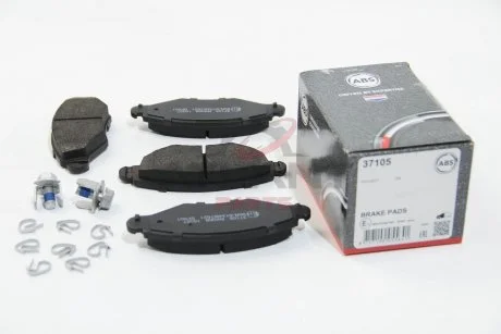 Тормозные колодки, дисковый тормоз (набор) A.B.S. A.B.S. 37105