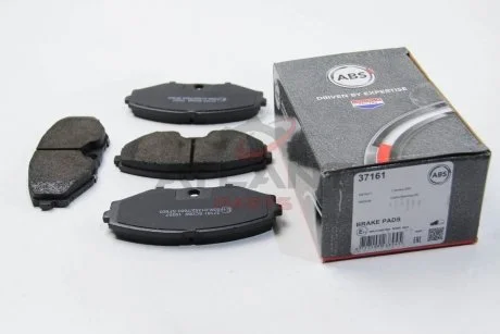Фото тормозные колодки, дисковый тормоз (набор) A.B.S. 37161 Тормозные колодки, дисковый тормоз (набор) A.B.S. 37161