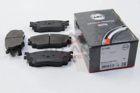 Колодки тормозные пер. Premacy/323/Protege/626 97-05 A.B.S. 37189