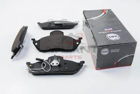 Тормозные колодки, дисковый тормоз (набор) A.B.S. 37198