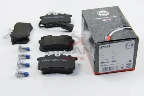 Тормозные колодки, дисковый тормоз (набор) A.B.S. 37214