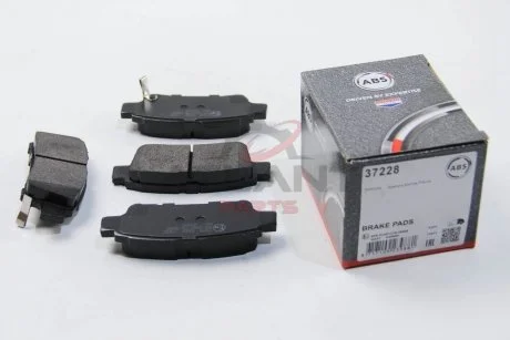 Колодки тормозные задние. Estima/Previa/Avensis 00-06 A.B.S. 37228