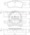 Тормозные колодки, дисковые.) A.B.S. 37305 (фото 1)