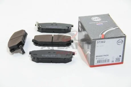 Тормозные колодки, дисковый тормоз (набор) A.B.S. 37362