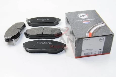 Тормозные колодки, дисковый тормоз (набор) A.B.S. A.B.S. 37364