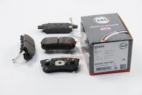 Колодка гальм. диск. MITSUBISHI OUTLANDER задн. (ABS) A.B.S. 37384
