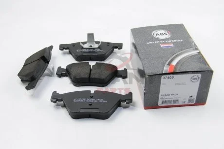 Тормозные колодки, дисковый тормоз (набор) A.B.S. 37409