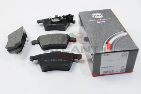 Тормозные колодки, дисковый тормоз (набор) A.B.S. 37416