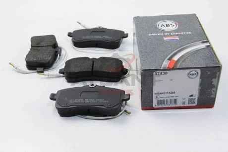 Тормозные колодки, дисковый тормоз (набор) A.B.S. A.B.S. 37430