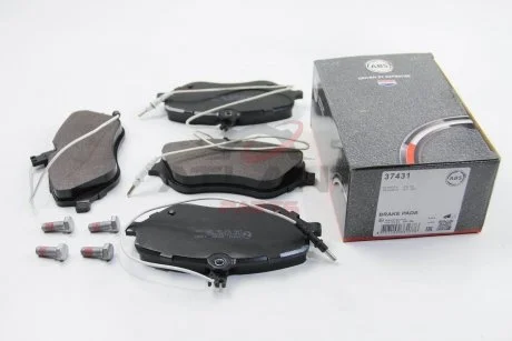 Фото тормозные колодки, дисковый тормоз (набор) A.B.S. 37431 Тормозные колодки, дисковый тормоз (набор) A.B.S. 37431
