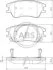 Тормозные колодки, дисковый тормоз (набор) A.B.S. A.B.S. 37432 (фото 1)