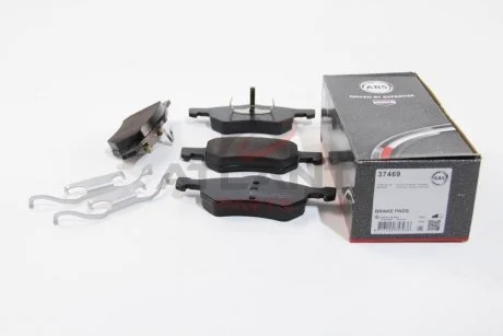 Колодка гальм. диск. CHRYSLER/DODGE VOYAGER/CARAVAN передн. (ABS) A.B.S. 37469