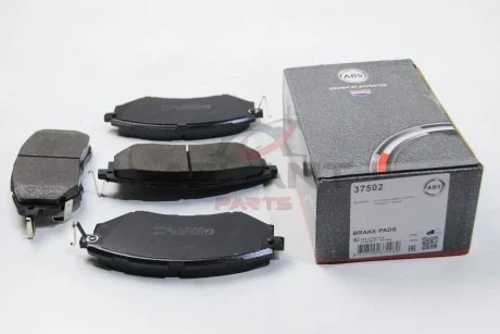 Фото тормозные колодки, дисковый тормоз (набор) A.B.S. A.B.S. 37502 Тормозные колодки, дисковый тормоз (набор) A.B.S. A.B.S. 37502